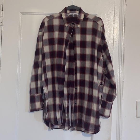 Elizabeth & James Plaid top - Picture 4 of 4